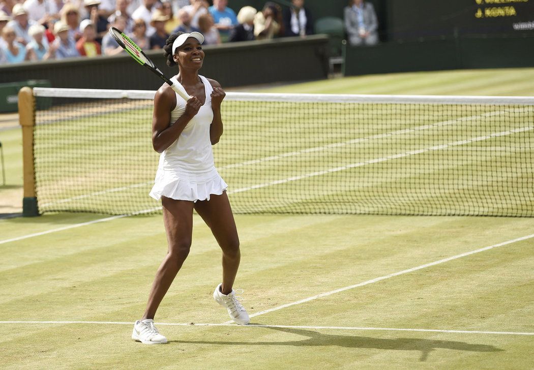 Venus Williamsová si zahraje o wimbledonský titul