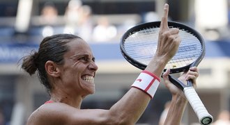 Životní úspěch Vinciové. Ve 32 letech je v semifinále US Open