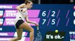 Markéta Vondroušová předvedla další skvělý výkon