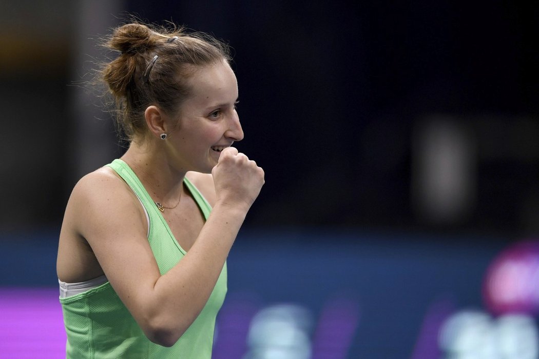 Markéta Vondroušová předvádí parádní výkony