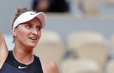 Markéta Vondroušová slaví postup do 3. kola French Open