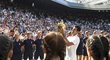 Štastný Novak Djokovič po triumfu na Wimbledonu