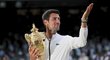 Novak Djokovič je vítězem Wimbledonu