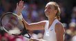 Petra Kvitová zvládla postoupit do 3. kola Wimbledonu