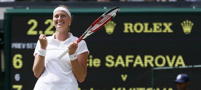 Petra Kvitová si zahraje o svůj druhý titul z Wimbledonu