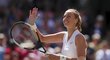 Petra Kvitová zvládla postoupit do 3. kola Wimbledonu