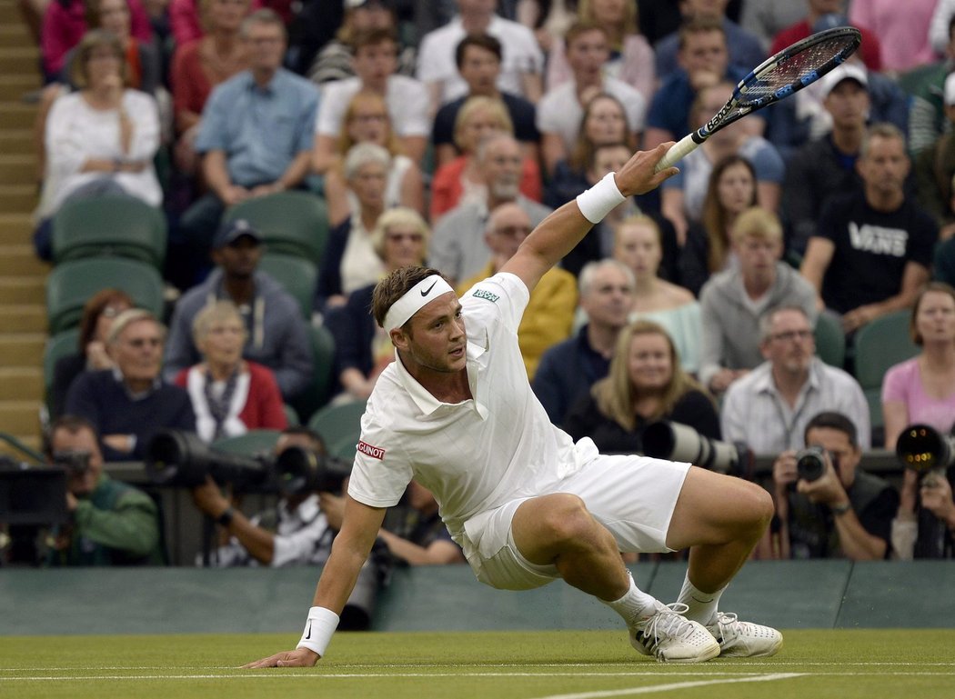 Marcus Willis bojoval do posledního míčk