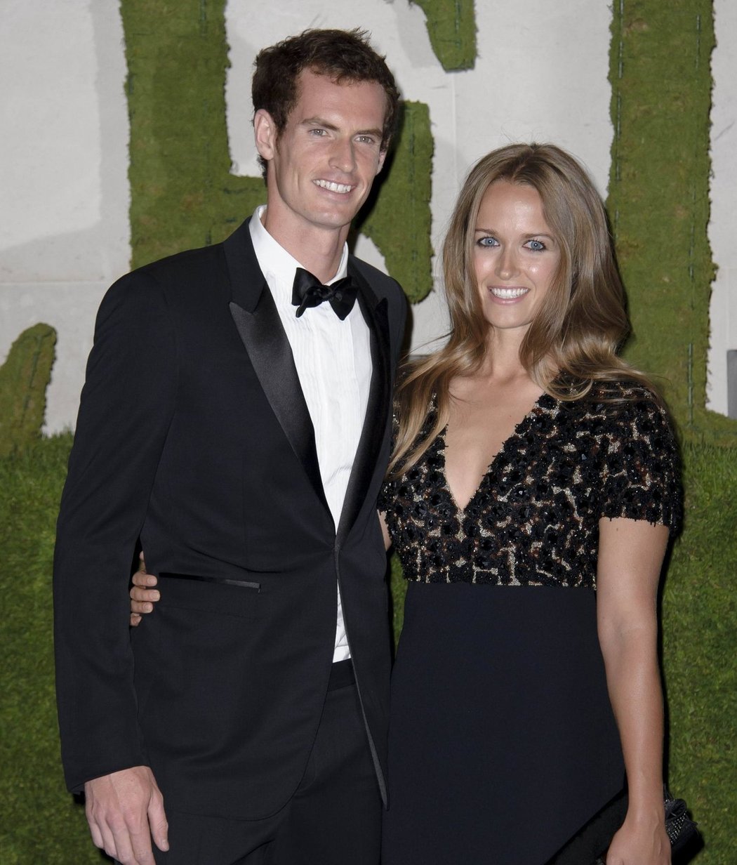 Andy Murray s přítelkyní Kim Sears patří k ozdobám tenisové společnosti.
