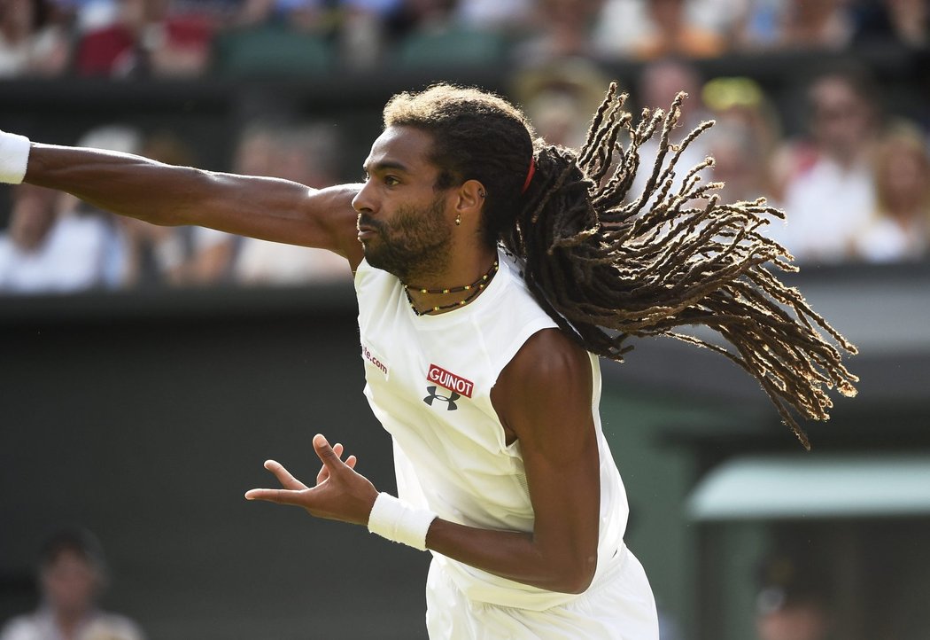 Trochu Jamajčan, trochu Němec. Dustin Brown na Wimbledonu porazil překvapivě Rafaela Nadala.