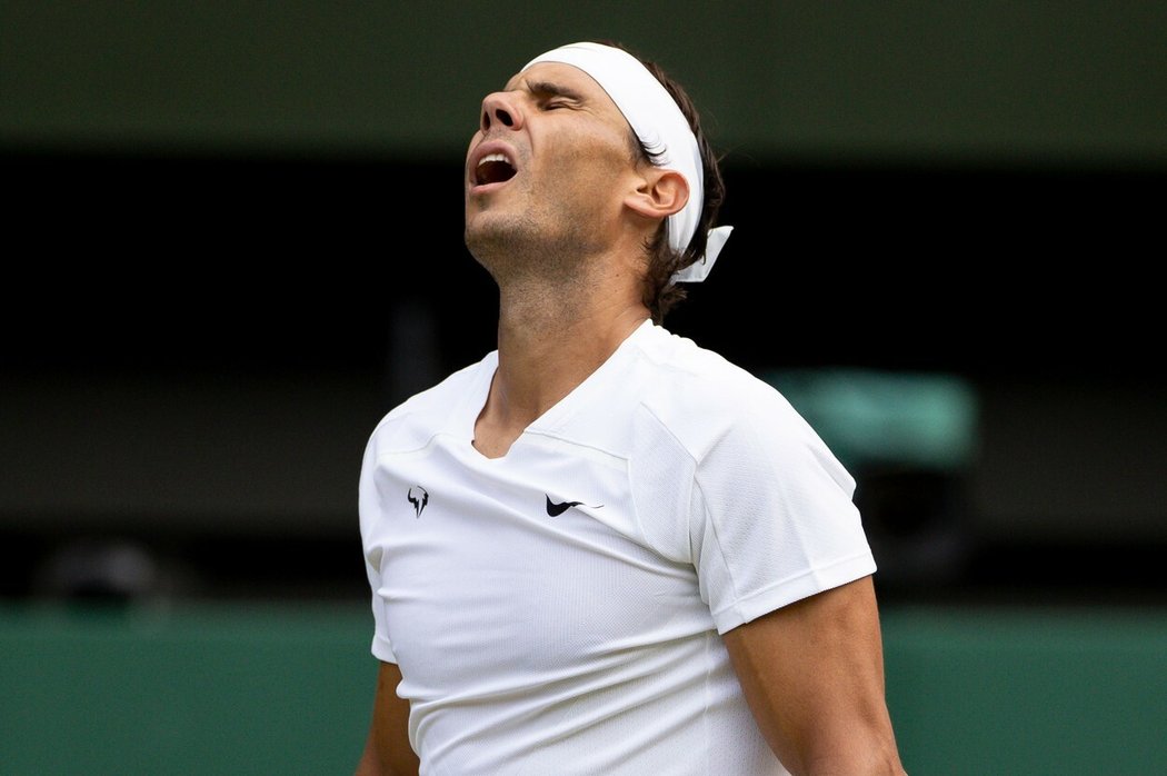 Rafael Nadal je v semifinále Wimbledonu