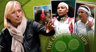 Navrátilová kritizuje hvězdy na Wimbledonu: Nemáte respekt!