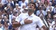 Novak Djokovič si užívá vítězství na Wimbledonu, atmosféře navdzody