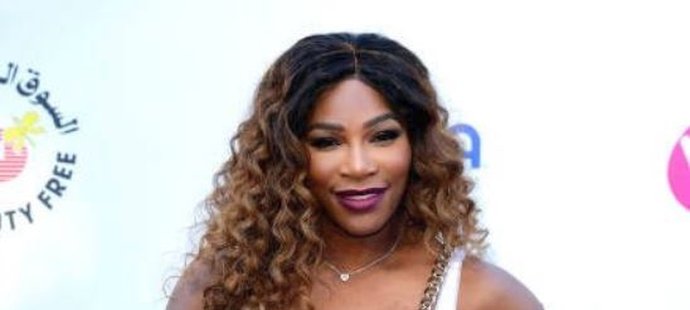 Serena Williams přišla jako do kina.