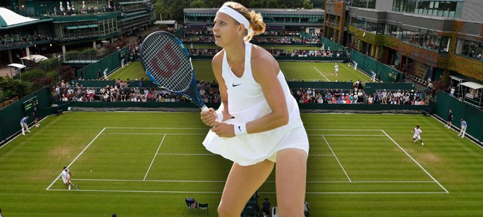 Lucie Šafářová ukázala na Wimbledonu nový model šatů