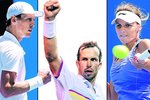 Čeští tenisté na Australian Open září. Pondělní bilance byla 5:0