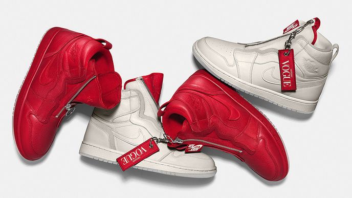 Tenisky Air Jordan 1, které spolu s Nike designovala Anna Wintour 