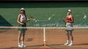 Tenistky Linda Klimovičová a Barbora Palicová