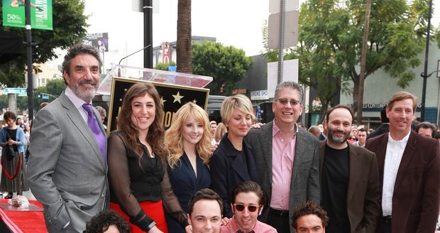 Kolegové ze slavného sitcomu přišli podpořit představitele Sheldona Coopera