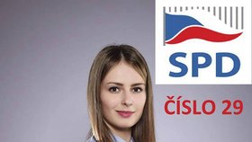 Poslankyně Tereza Hyťhová za SPD