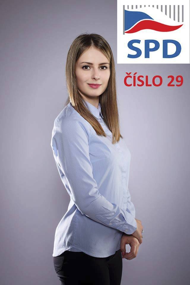 Poslankyně Tereza Hyťhová za SPD