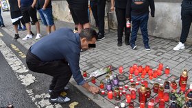 Na místě, kde došlo k zásahu proti Stanislavovi T., vzniklo improvizované pietní místo, kde se začali scházet lidé. Přinesli svíčky a Stanislavovu fotografii.