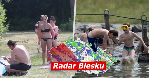 Česko sežehne až 37 °C, kvůli tropům hrozí požáry. Sledujte radar Blesku