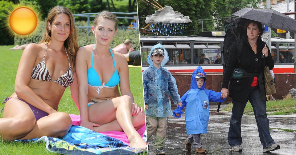 Ve zbytku prázdnin už meteorologové tropické teploty nečekají. V dalších třech týdnech se bude zvolna ochlazovat. Pršet by mělo méně, než je na přelomu srpna a září obvyklé. Více srážek čekají meteorologové na začátku září. (ilustrační foto)