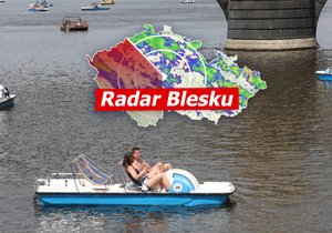 Vysoké teploty v Česku nevydrží.