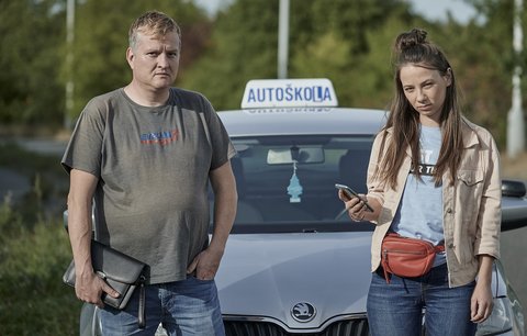 Jízda Tomáše Jeřábka s mladou řidičkou se herci málem stala osudnou