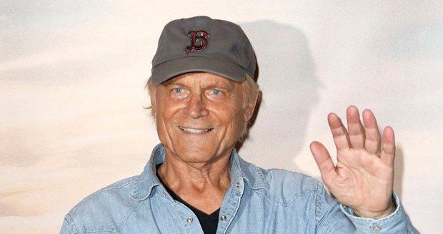 Terence Hill na premiéře filmu Il mio nome è Thomas.