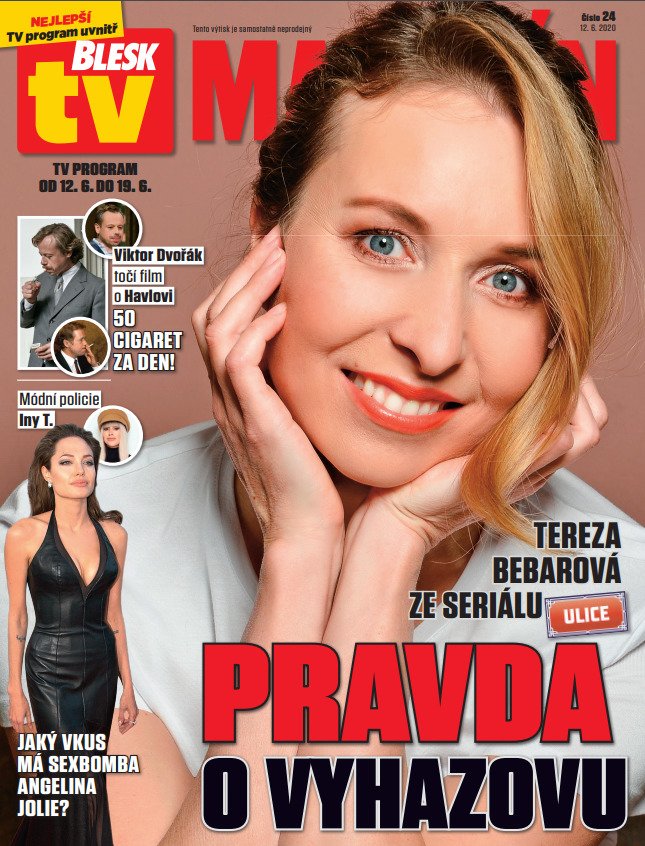 Tereza Bebarová v BLESK tv MAGAZÍNU