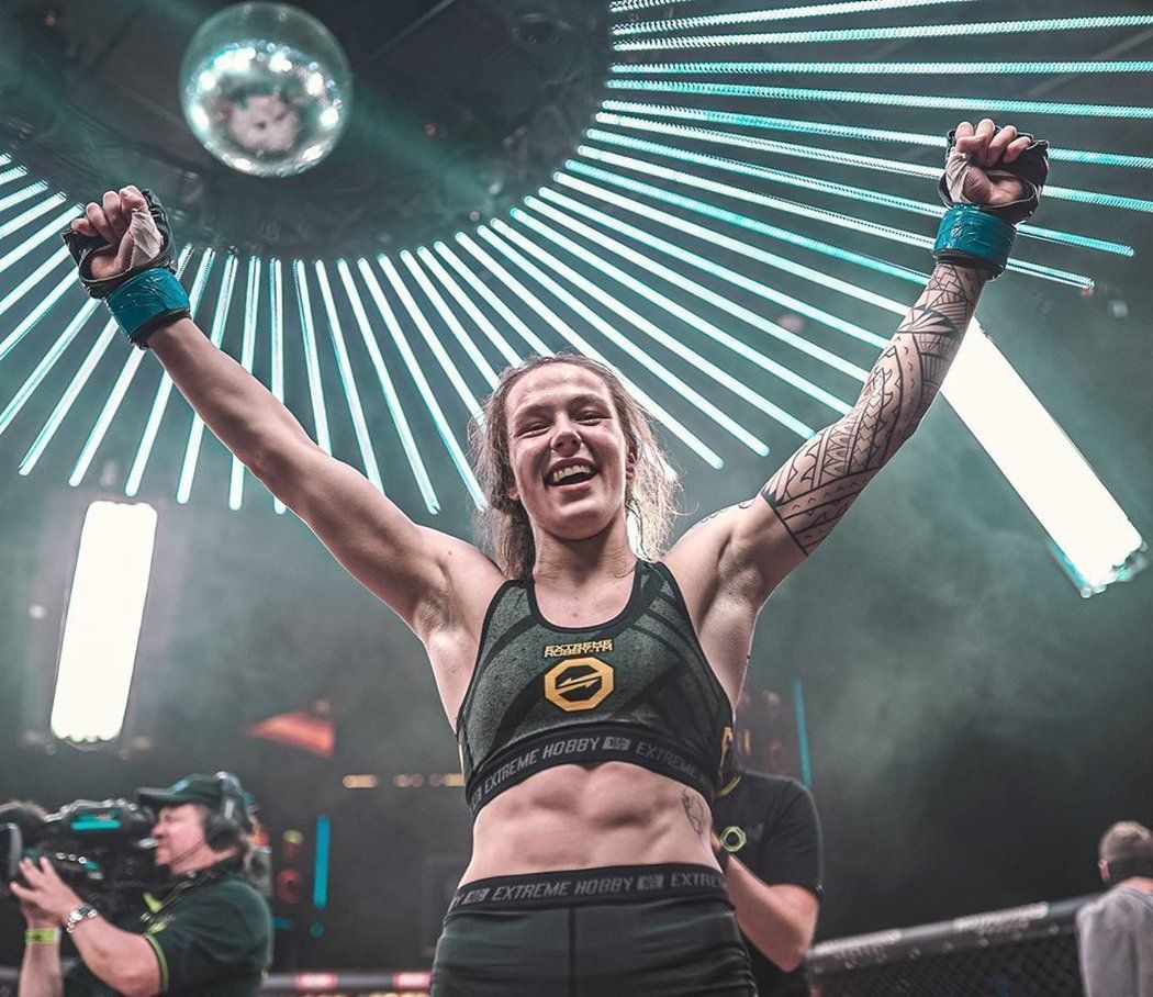 Tereza Bledá je velkou nadějí českého MMA