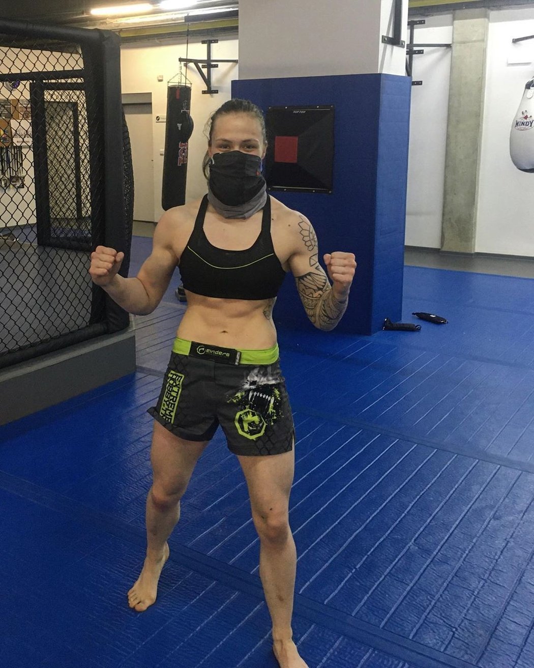 Tereza Bledá je velkou nadějí českého MMA