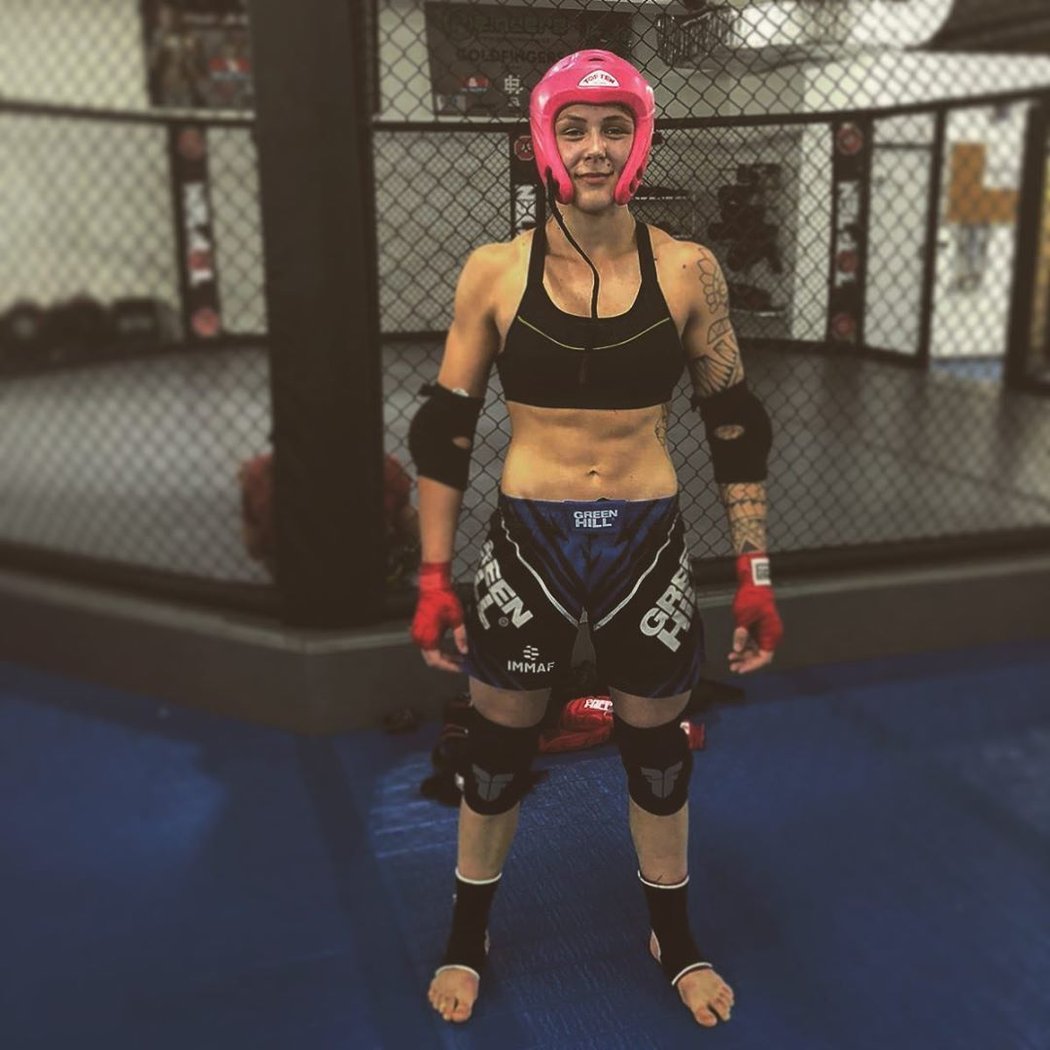 Tereza Bledá je velkou nadějí českého MMA