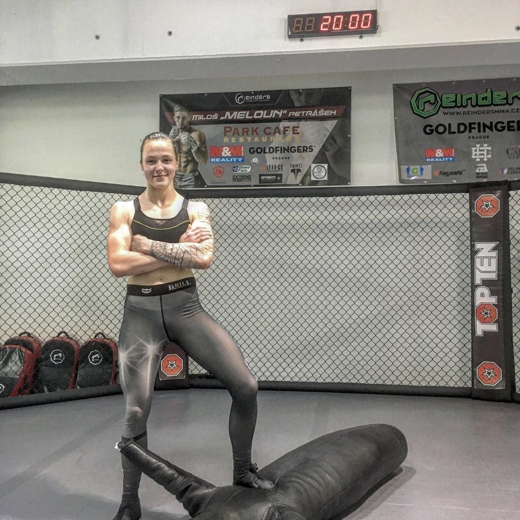 Tereza Bledá je velkou nadějí českého MMA