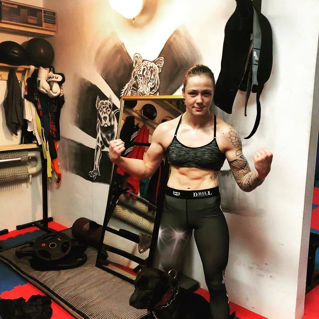 Tereza Bledá je velkou nadějí českého MMA