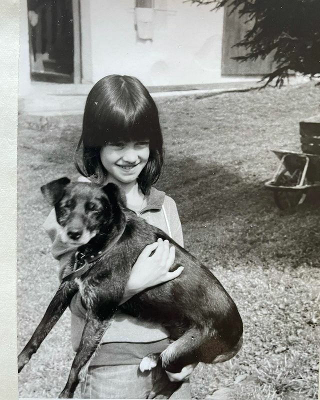 Terezka měla vždy nějakého psího kamaráda.