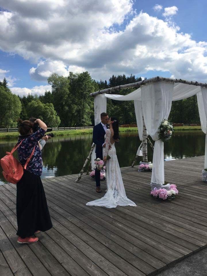 Tereza Chlebovská se provdala za fotbalistu Pavla Kadeřábka.