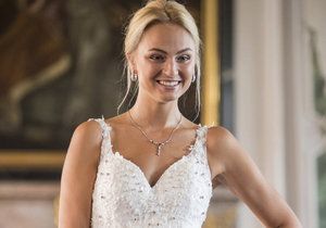 Tereza Fajksová ve svatebních šatech za 8 milionů korun.
