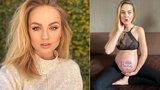 Miss Fajksová už má pořádný buben: Sexy foto těsně před porodem!