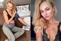 Těhotná Fajksová popisuje hrozivý průběh covidu: Křeče a strach z předčasného porodu!