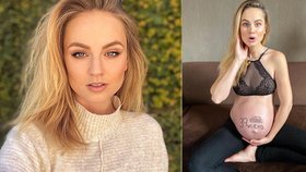 Miss Fajksová už má pořádný buben: Sexy foto těsně před porodem!