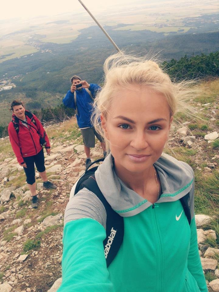 Tereza Fajksová trávila dovolenou s rodiči v horách