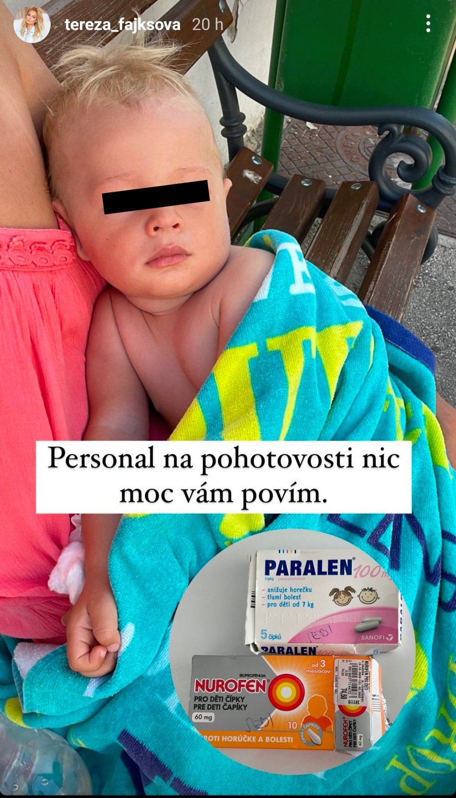 Dovolená Terezy Fajksové se trochu zvrtla...