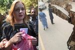 Tereza Hlůšková musela při zemětřesení v Pákistánu utéct z cely.