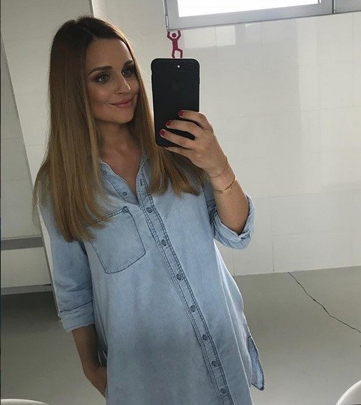 Tereza Juščíková v těhotenství