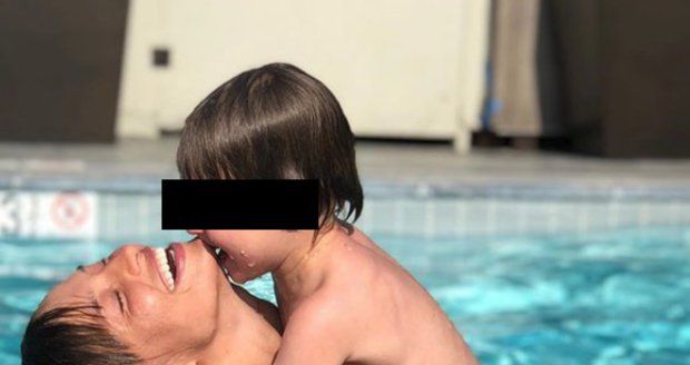 Modelka Tereza Kačerová se synem na fotce, kde prozradila flirt s dánským dýdžejem