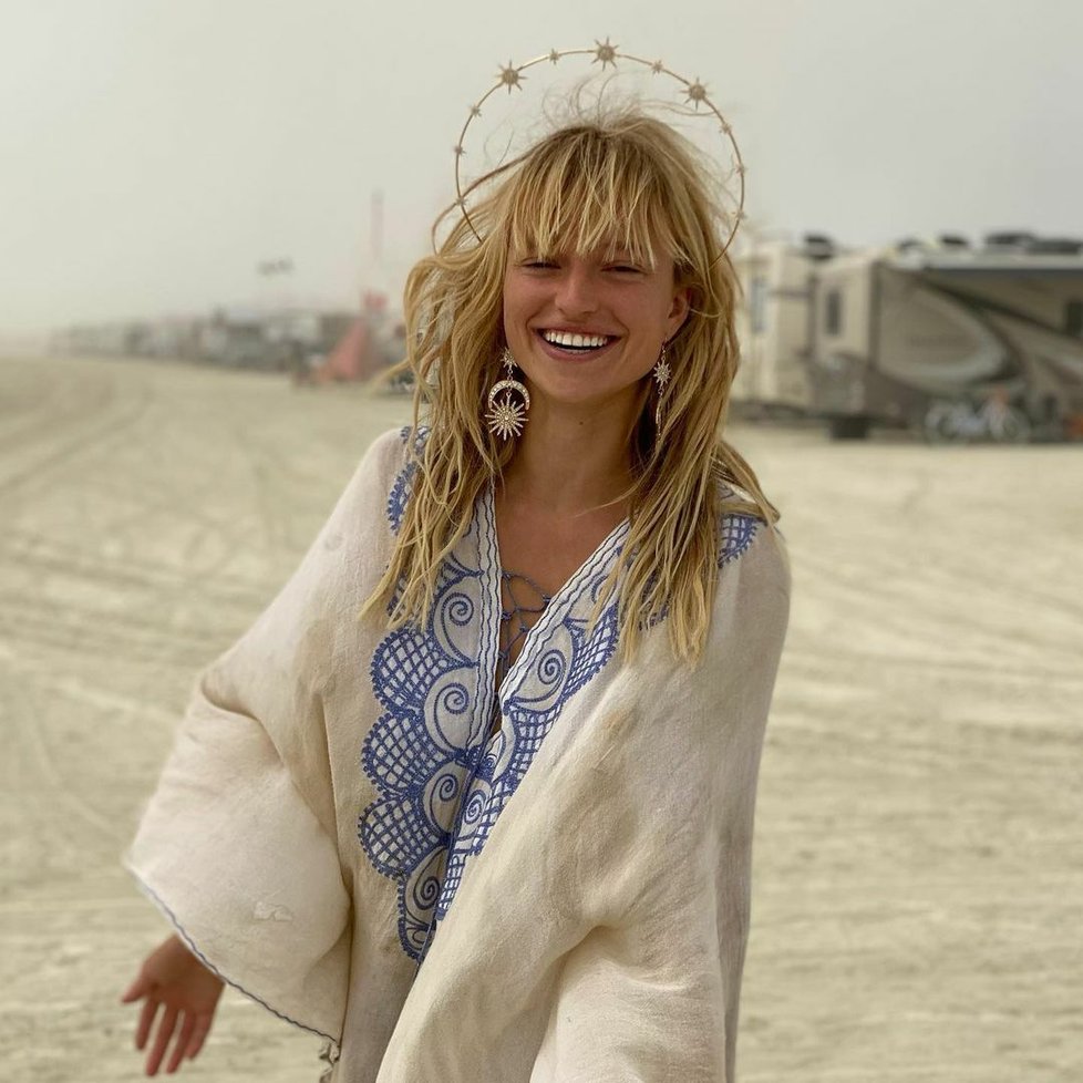 Tereza Kačerová vyrazila na Burning Man