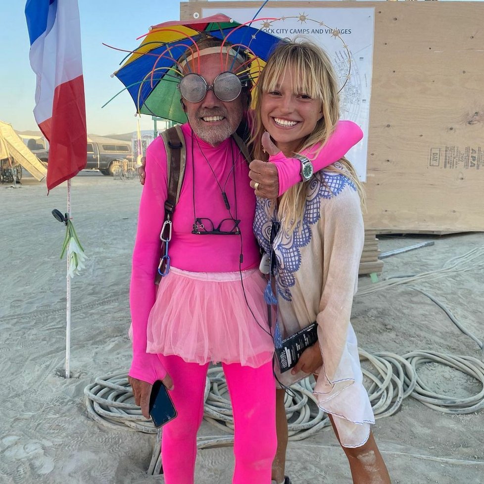 Tereza Kačerová vyrazila na Burning Man