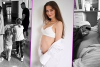 Miss Kadeřábková detailně popsala třetí porod: Bolest a bezmoc při narození syna!